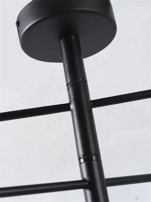 Lustra moderna cu brate reglabile Izmir 3-arm black