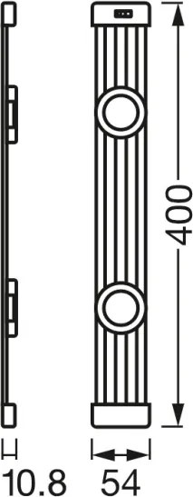 Osram - Lampă LED pentru sub-dulap cu senzor LINEAR MAGNET, 7W, 230V, 40 cm, alb