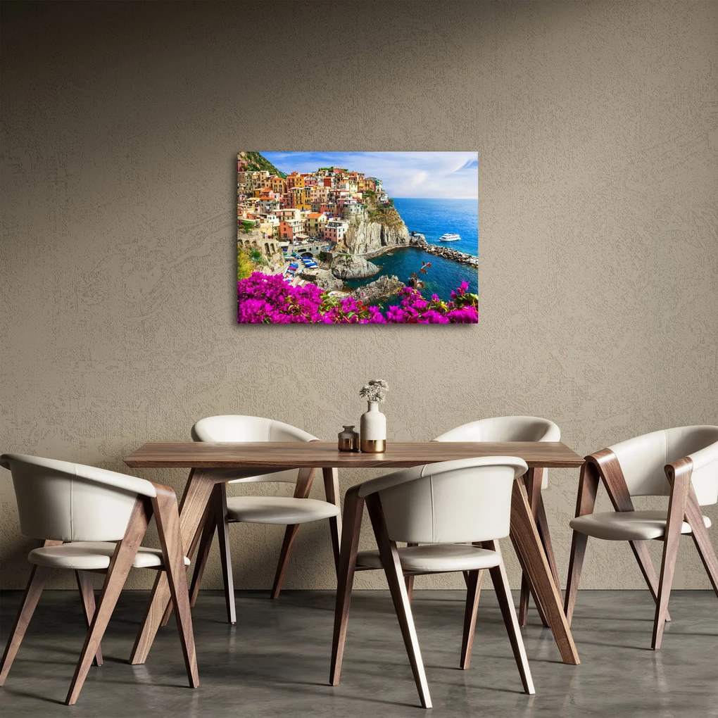 Tablou - Satul italian Manarola (70x50 cm)