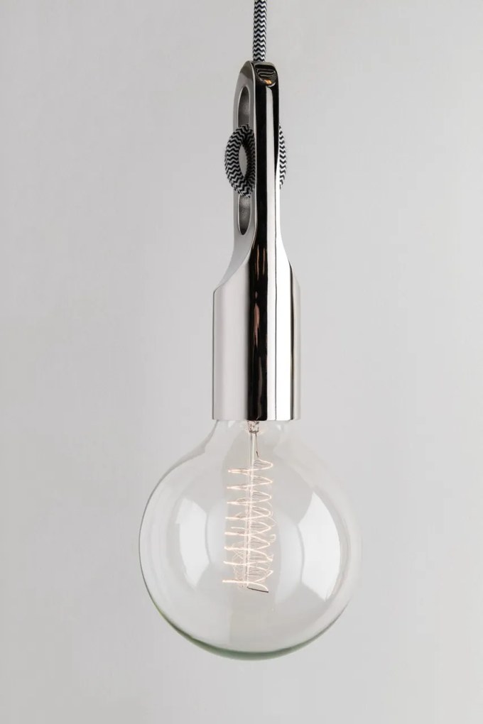 Pendul design minimalist-industrial ANGELA nichel lucios
