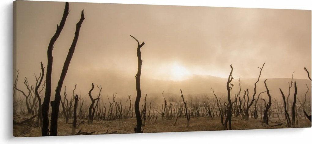 Tablou - Copaci goi (120x50 cm)