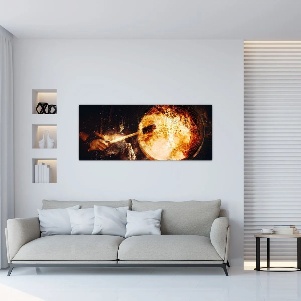 Tablou - Toba șamanică (120x50 cm)
