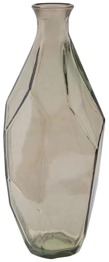 Vaza  sticla reciclata STONE GREY (cm) O 12X31