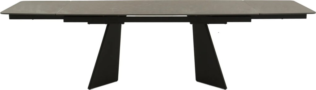 Masă ceramică Colle Brown, extensibilă 280 cm/90 cm