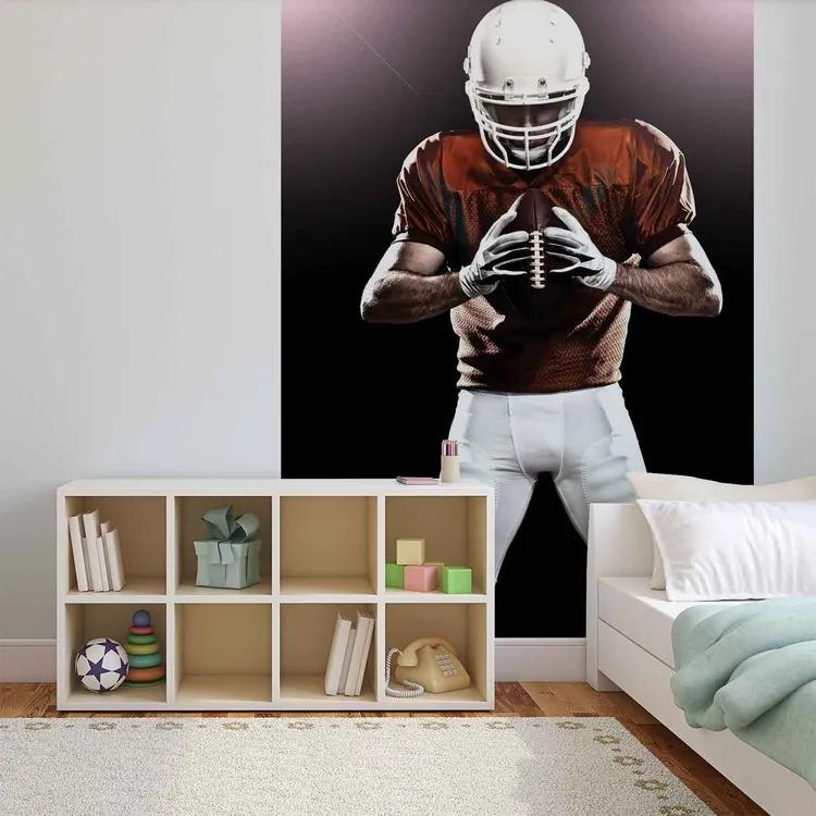 American Football Player Fototapet, (206 x 275 cm)