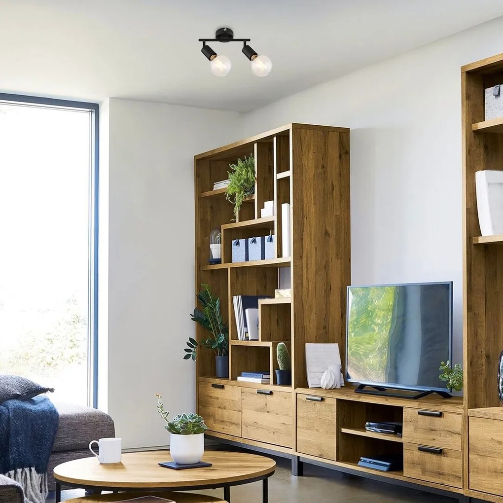 Aplica de perete / tavan stil minimalist industrial Lamar 2L