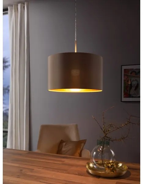 Eglo 31602 - Lustra cu cablu MASERLO 1xE27/60W/230V