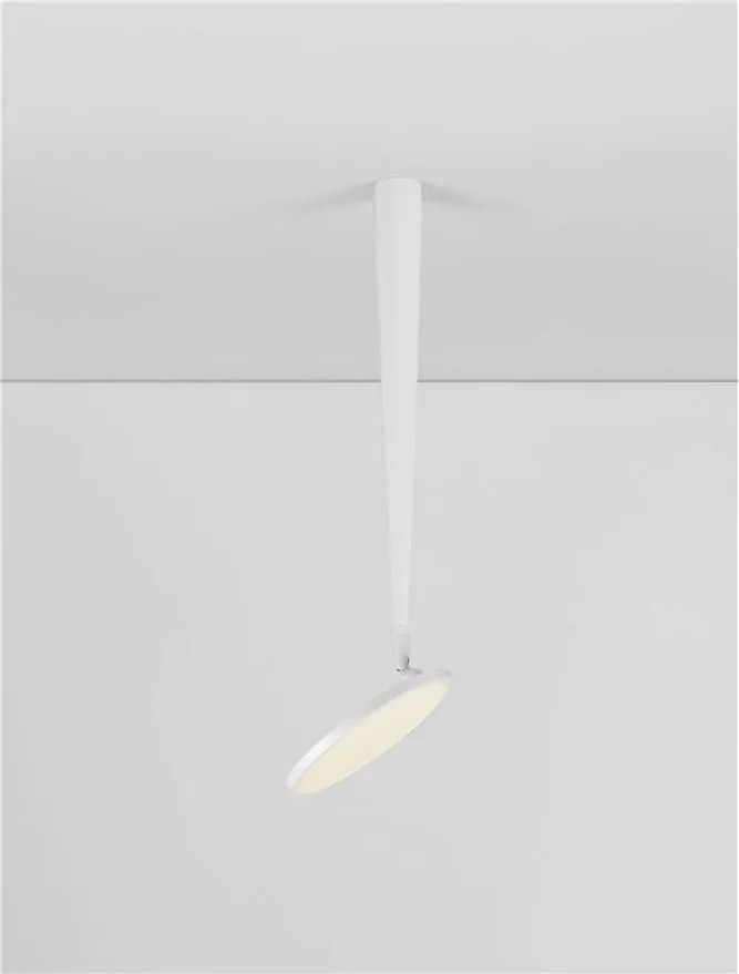Lustra LED design ambiental EKEI alb