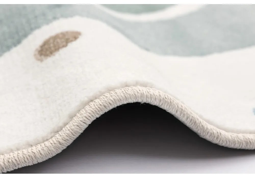 Covor pentru copii verde-fildeș ø133 cm Joyful Mint – FD