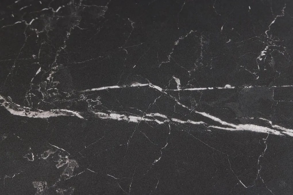 Masuta MODERN BAROCK 100cm crom/ negru A-44368 VC