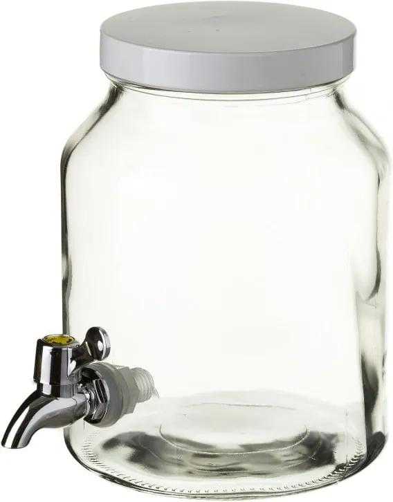 Recipient din sticlă cu robinet Unimasa, 3,4 L