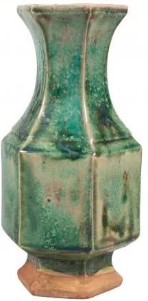 Vaza verde din ceramica Otim