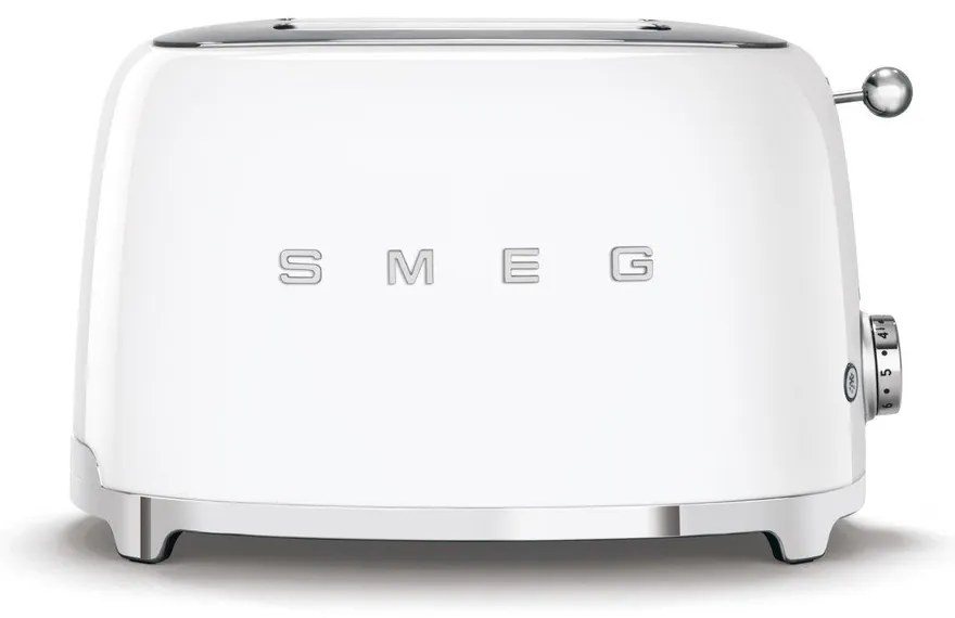 Prăjitor de pâine alb Retro Style – SMEG