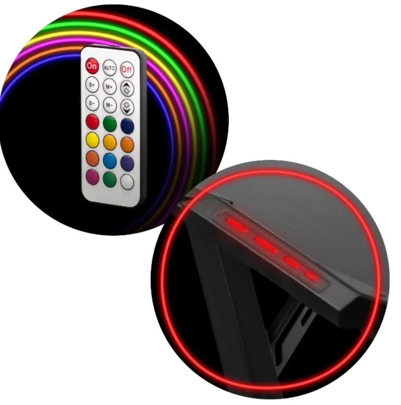 Masa de joc LED 120x60cm CRIT