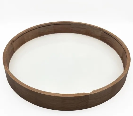 Brilagi - Plafonieră LED CARVALHO 4xE27/60W/230V, stejar cireș, Ø 57,5 cm