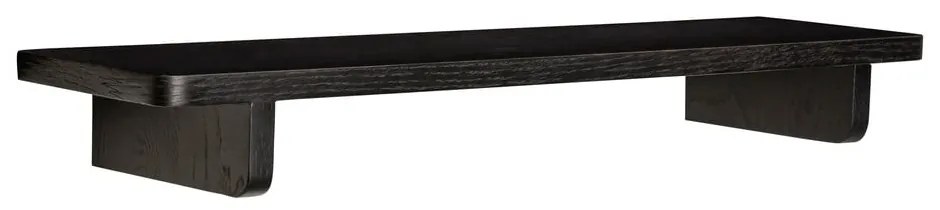 Raft negru cu aspect de lemn de stejar 80 cm Poke – Hübsch