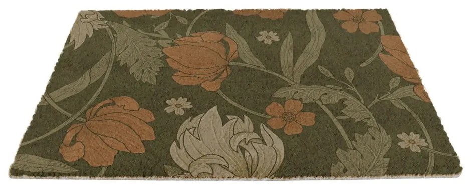 Covoraș de intrare din fibre de nucă de cocos 60x90 cm William Morris Rose – Artsy Doormats