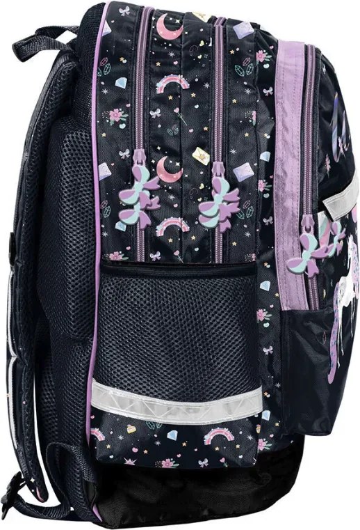 Set școlar pentru fete UNICORN - set din 5 piese cu rucsac și accesorii