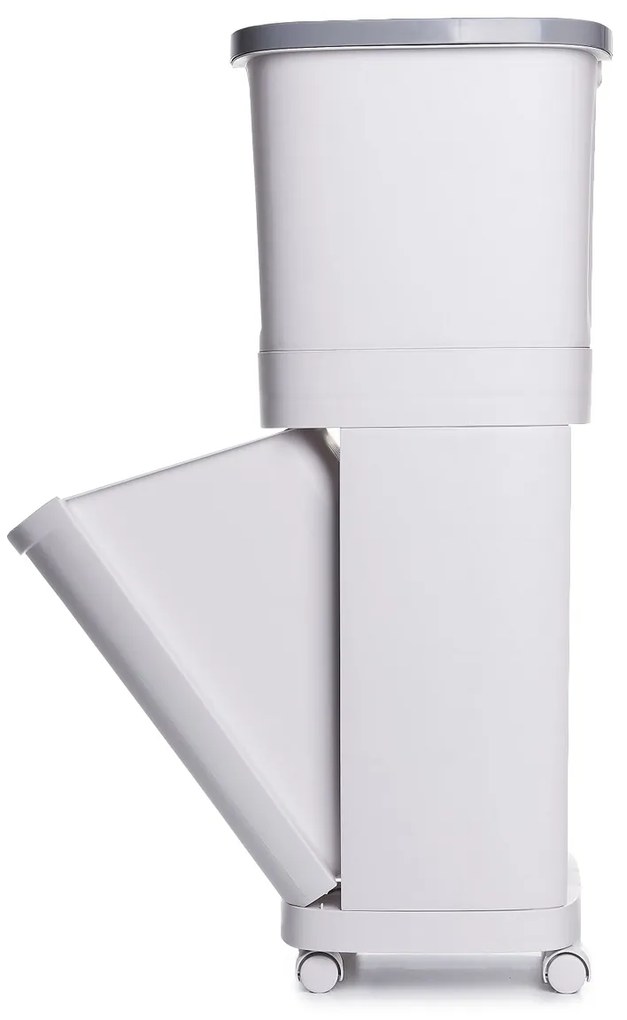 Coșuri universale de depozitare pe roți 4Home HANDY, 2 nivele