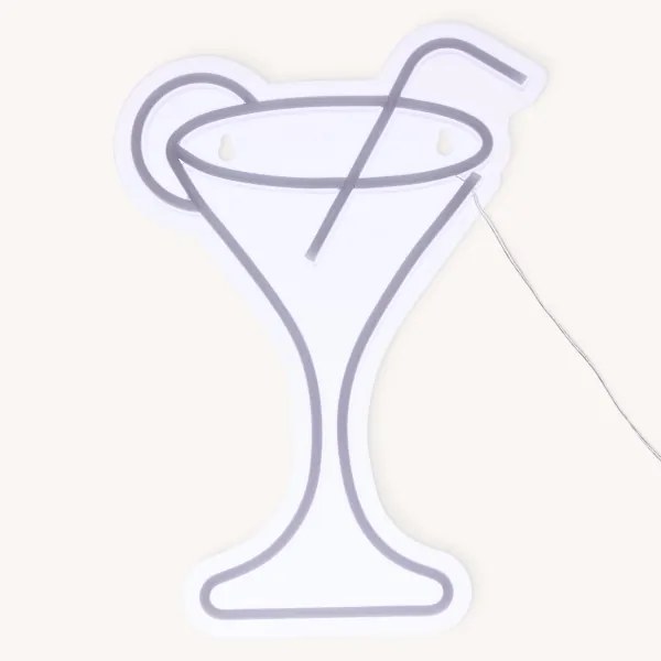 Decorațiune de perete LED neon COCTAIL, 5V - Atmosphera
