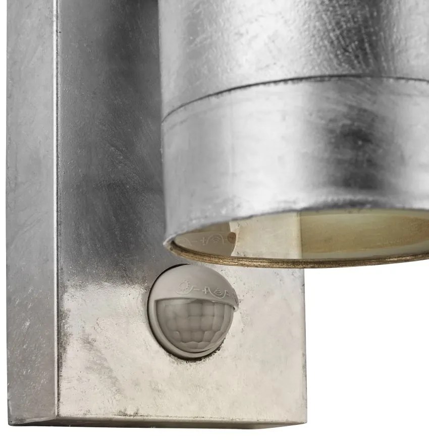 Aplica Perete Exterior, Protectie IP54, Senzor de miscare, Tin Maxi Double Galvanizat