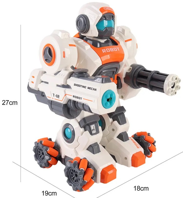 Robot cu tun de apă