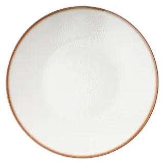 Set de masă din porțelan, 24 piese, bej