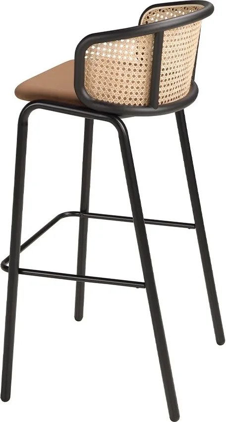 Scaun de bar design modern Rattan