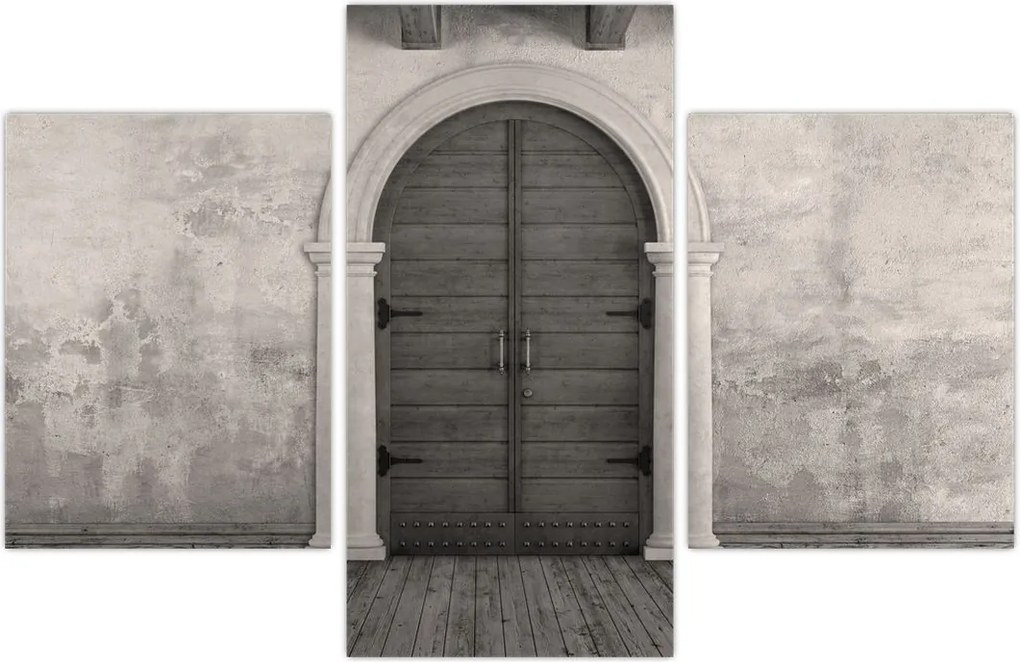 Tablou - Ușa misterioasă (90x60 cm)