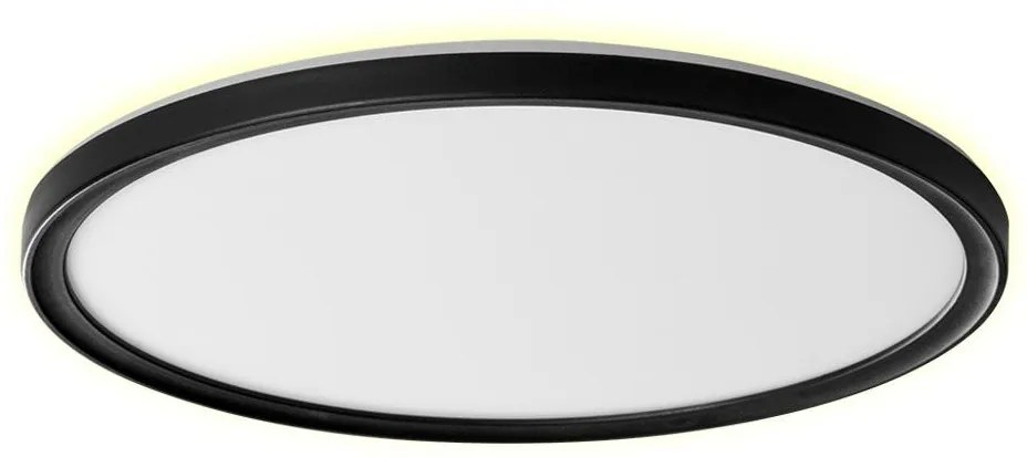 Prezent 27317 CORDIA - Plafonieră LED pentru baie, 30W, 230V, IP54, Ø50 cm, neagră