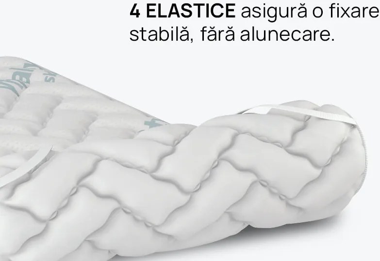Topper saltea iSleep, VitalCare, 90x190x6, Moale
