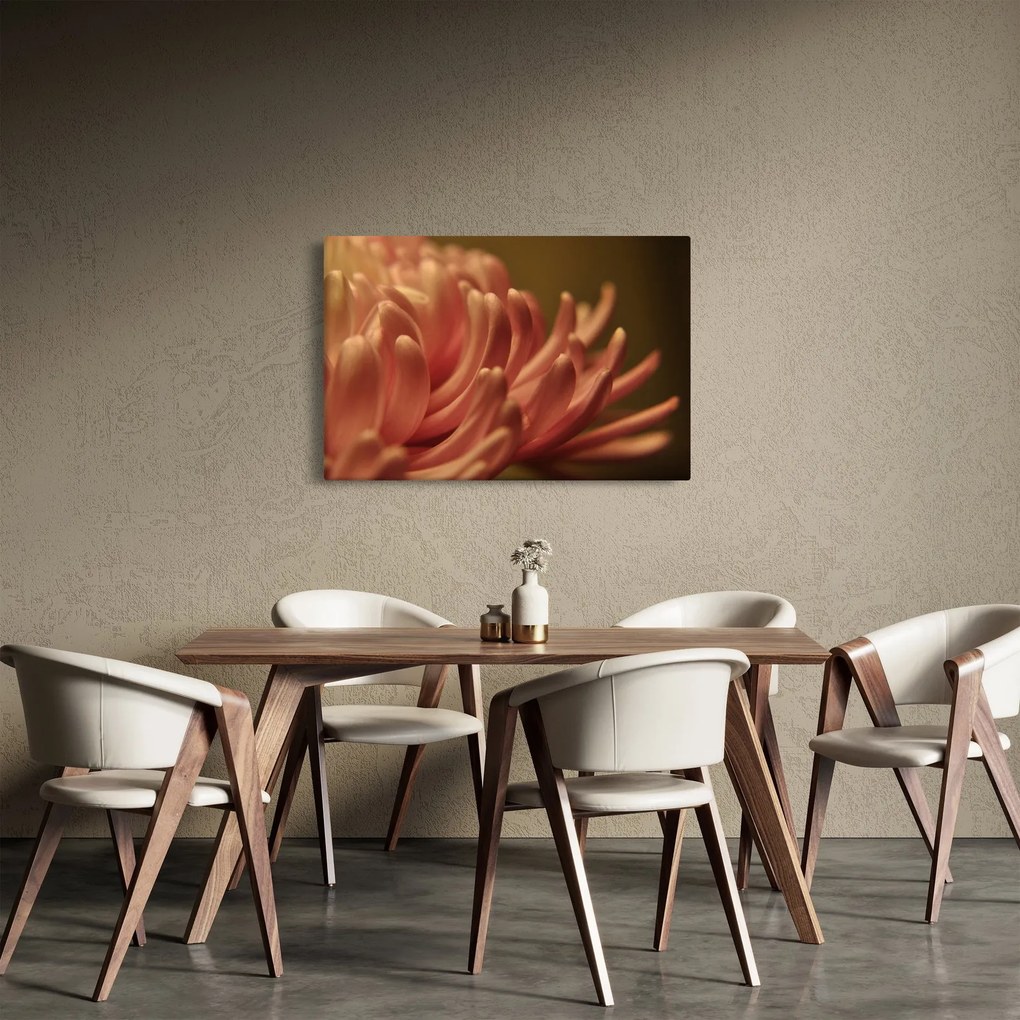 Tablou cu detailu florii (90x60 cm)