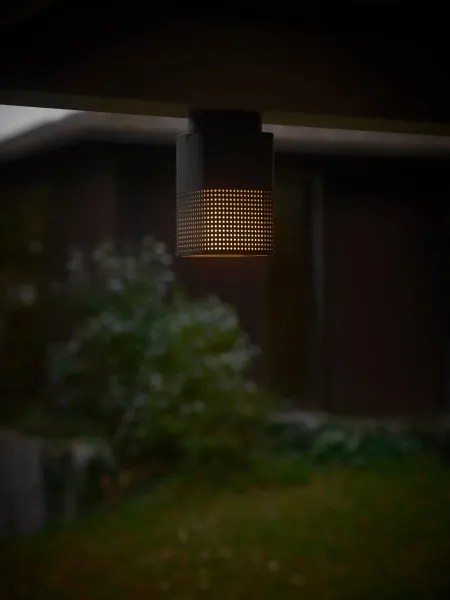 Nordlux - Plafonieră de exterior SIDARA 1xE27/15W/230V IP54, neagră