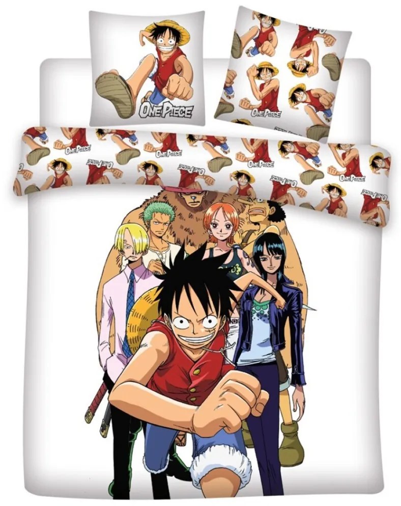 One Piece dublu, dublu cuvertură de pat 240×220cm, 65x65 cm