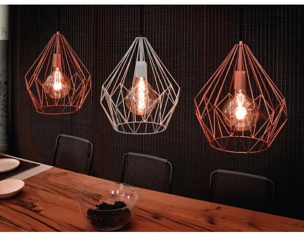 Eglo 49259 - Lustra CARLTON 1xE27/60W/230V