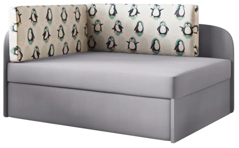 Expedo Canapea extensibila copii MOLI, 107x64x78, bajka 52/casablanka 32, dreapta