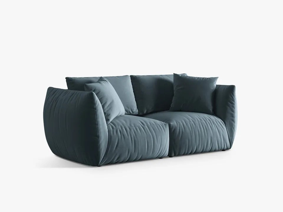 Canapea modulara Chris 3 locuri catifea L220 cm