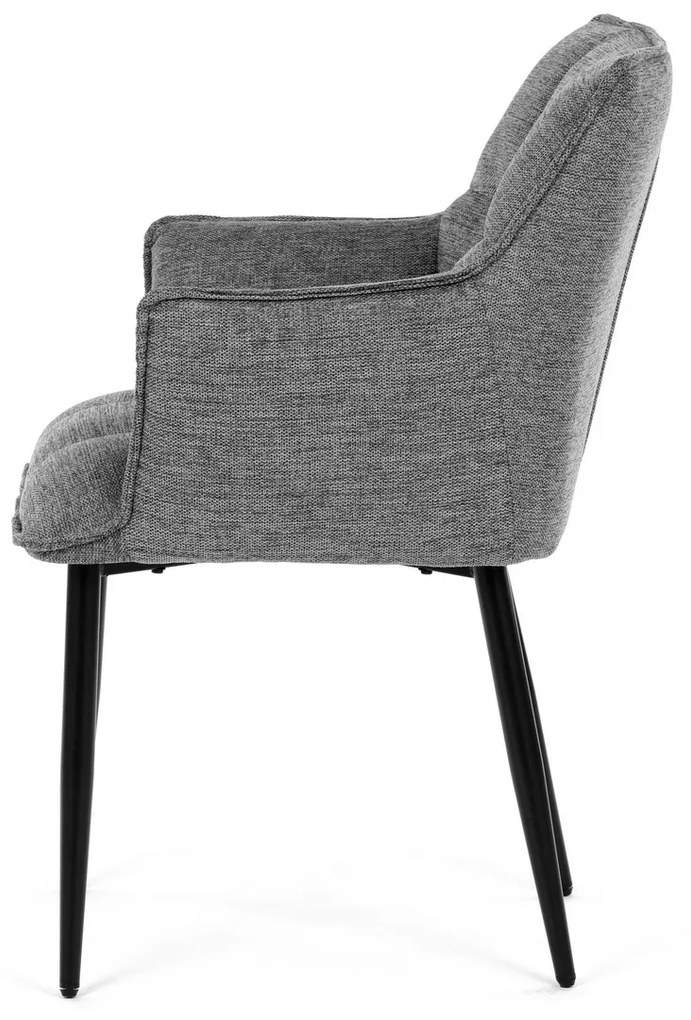 Set de scaune de sufragerie DCH-J2139 GREY2, 2 buc