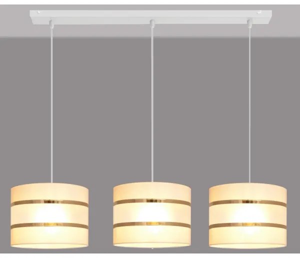 Lustră pe cablu HELEN 3xE27/15W/230V crem