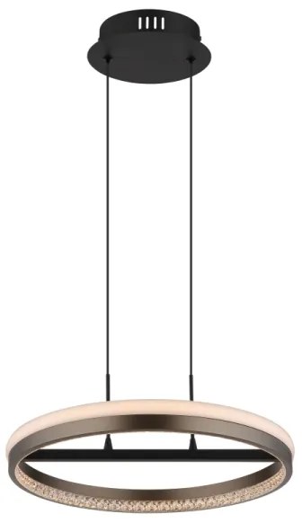 Globo 67179H - Lustră LED suspendată pe cablu DELLA LED/40W/230V 3000/4000/6000K diam. 39,7 cm