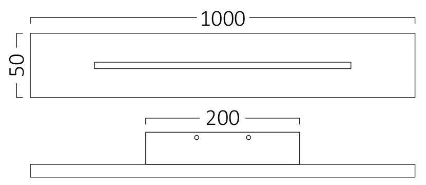 Aplica LED Leva BH07-03601, 30W, 3260 lm, lumina calda(3000 K), IP20