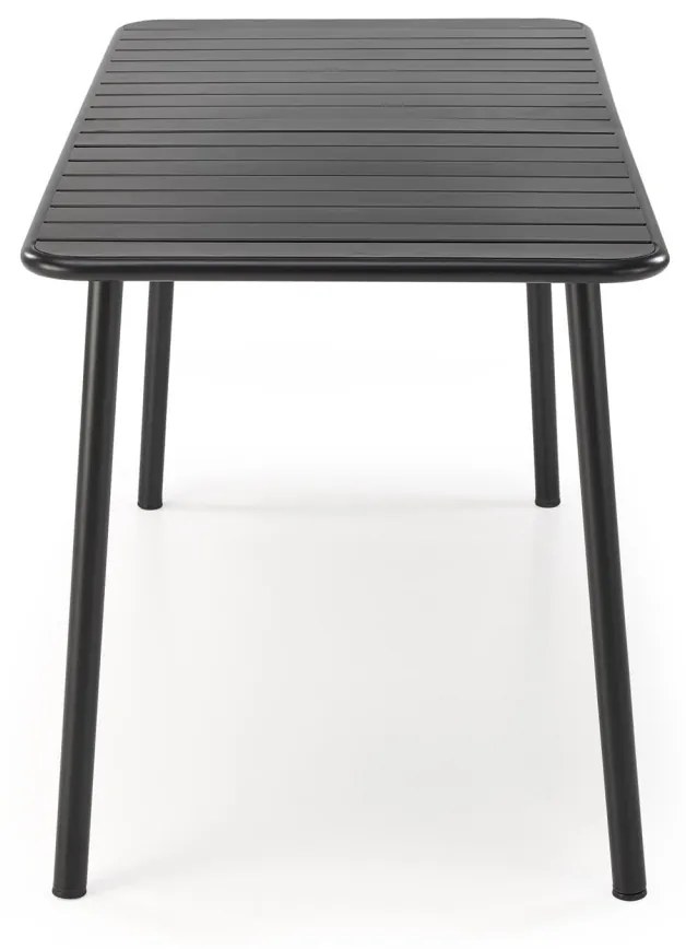 Masa dreptunghiulara Bosco neagra L140 cm