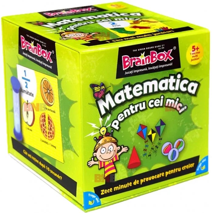 JOC BRAINBOX - MATEMATICA PENTRU CEI MICI - LUDICUS GAMES (G114039)