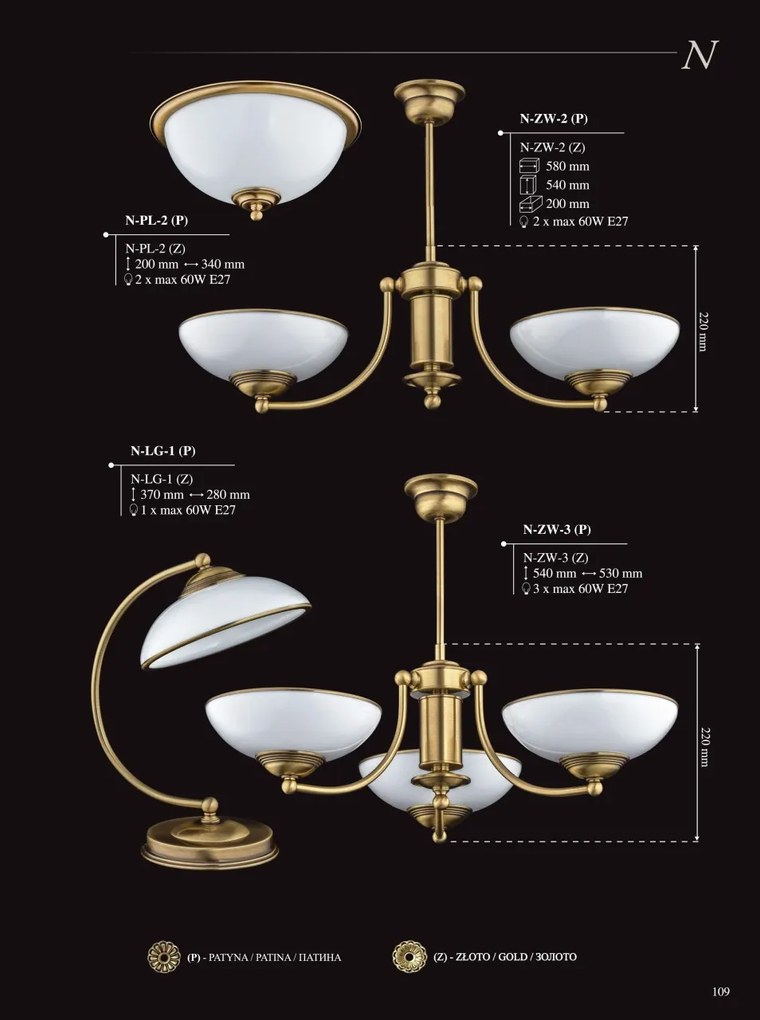 Veioza design clasic realizata manual N
