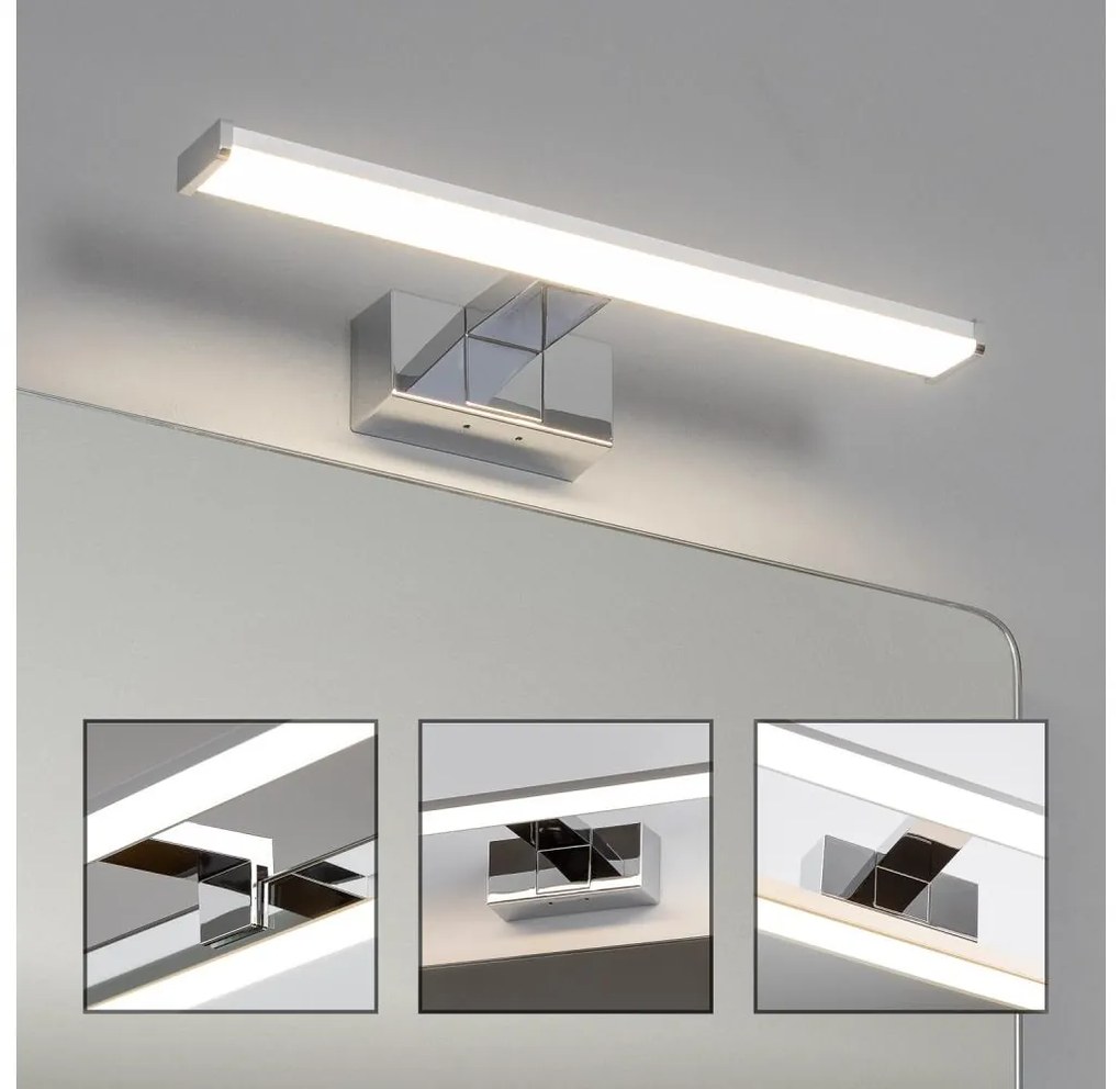 Brilagi - Lumină LED pentru oglindă de baie VESTRA LED/8W/230V 40 cm IP44 crom