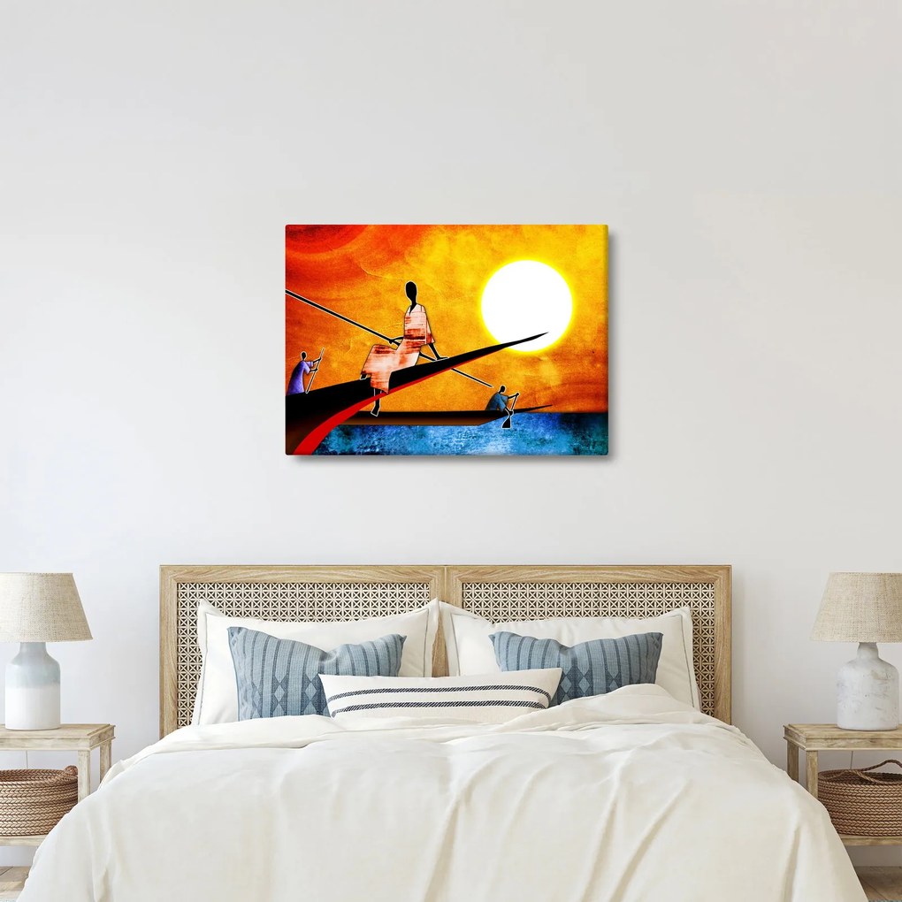 Tablou picturii epochale străveche (70x50 cm)
