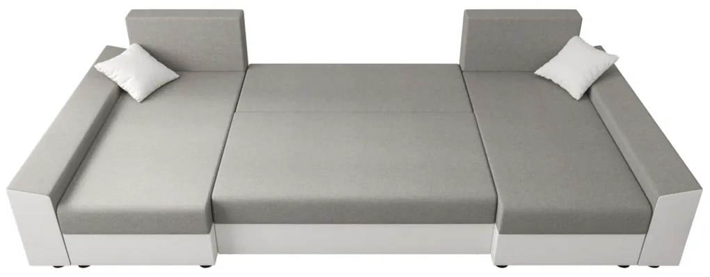 Supermobel Canapea extensibilă în formă de U PAUL N, 311x90x125, sawana 05/sawana 14