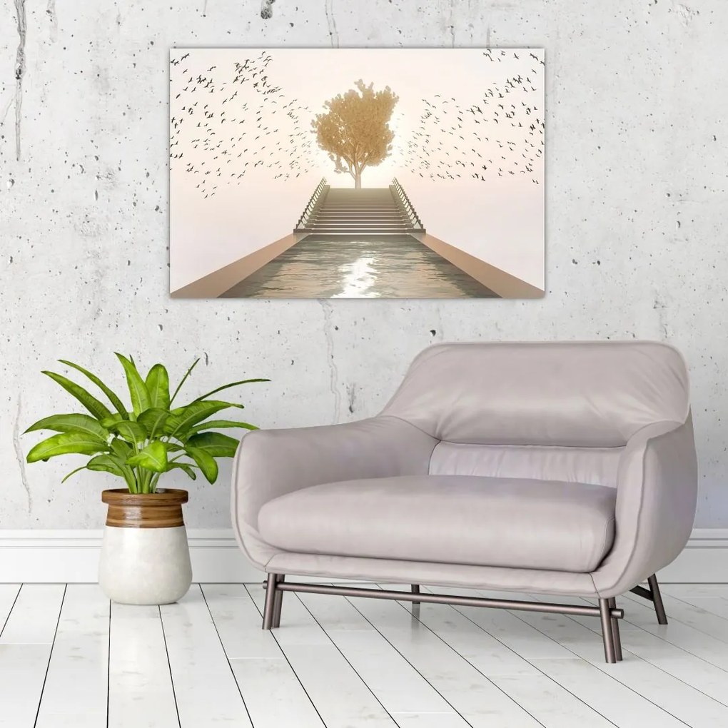 Tablou - Pod spre necunoscut (90x60 cm)