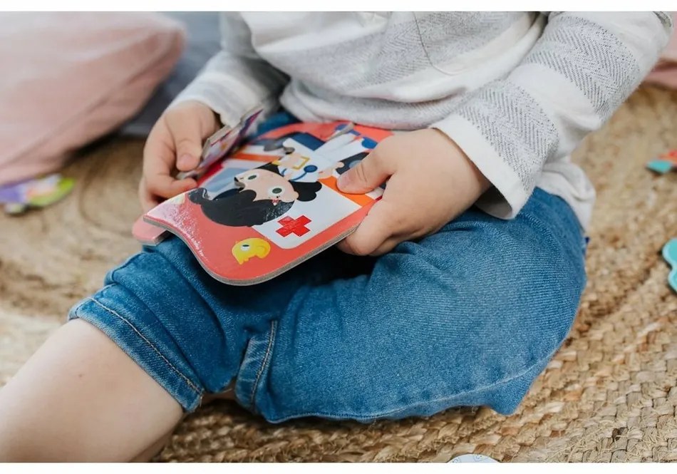 Baby puzzle Trefl În construcție, 6în1 (2-6 bucăți)