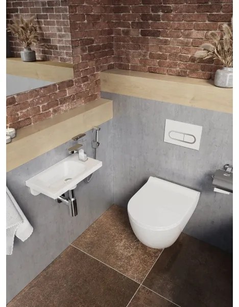 Ravak X01535 - Vas WC suspendat Rimless UNI, ceramică, alb